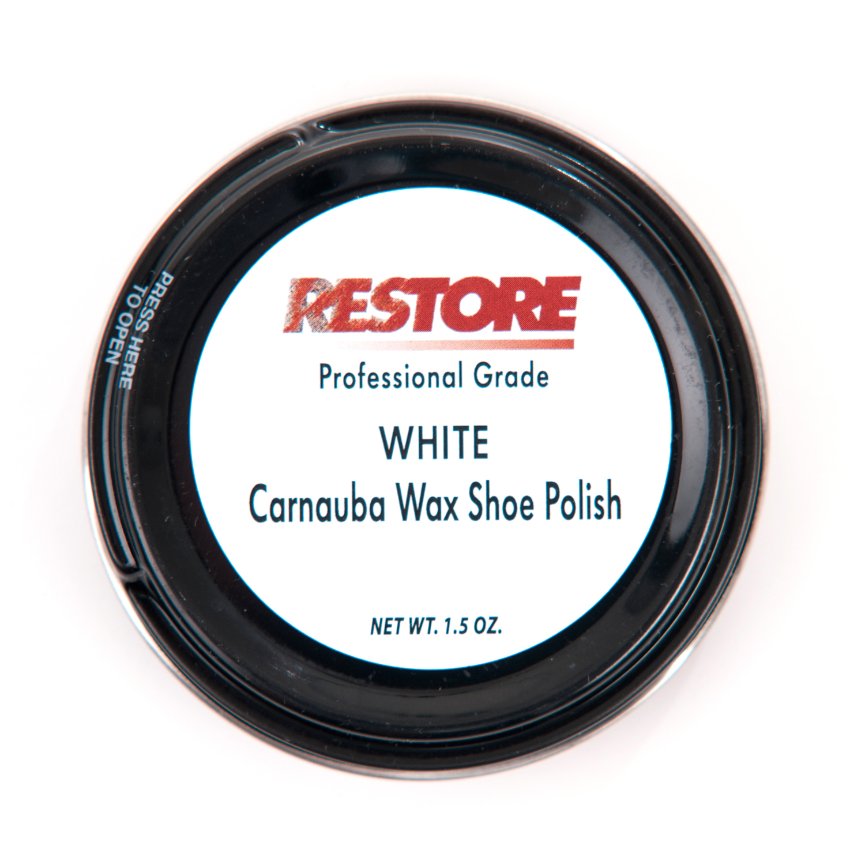RESTORE White Carnauba Wax Shoe Polish