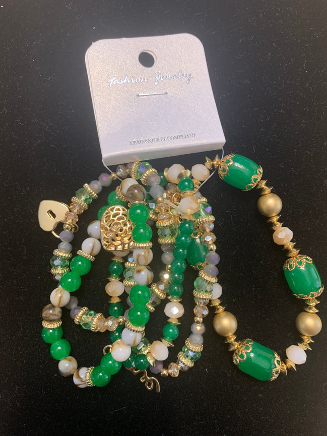 Fashion Bracelet Set (Green)