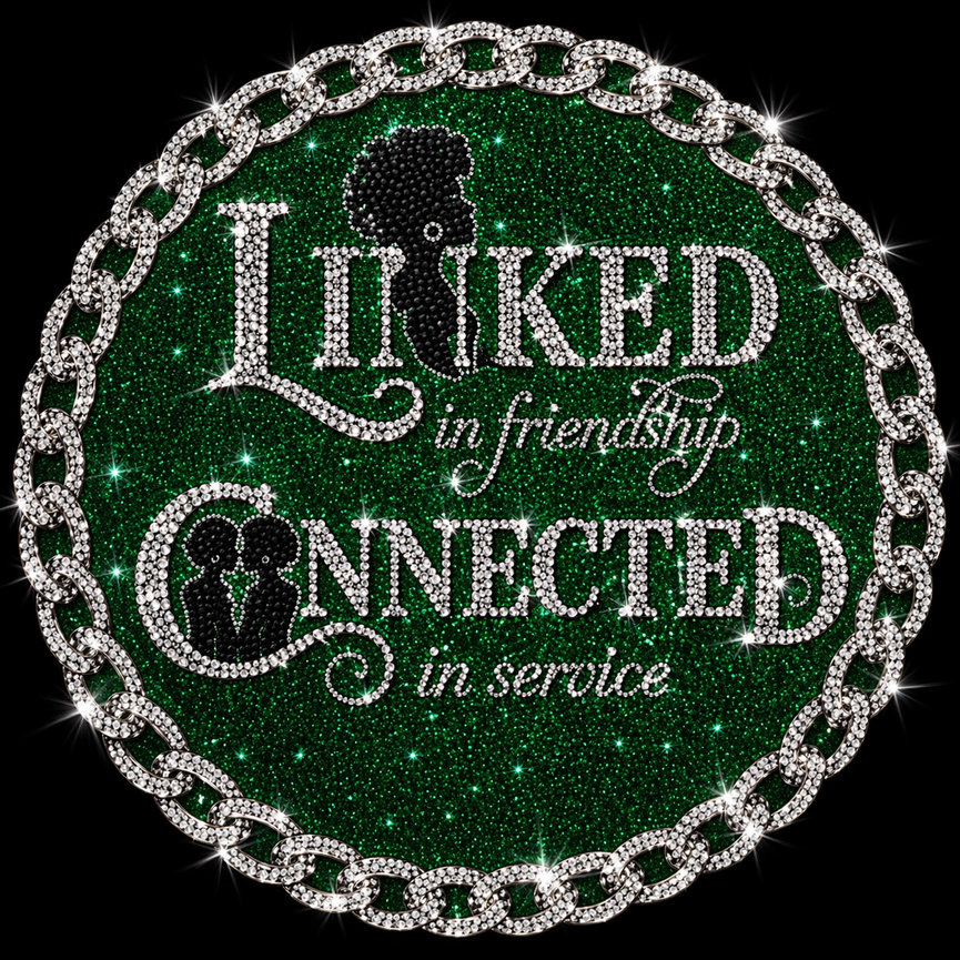 Links Linked in Friendship Bling Tee