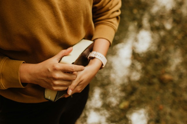 Woman with BIble