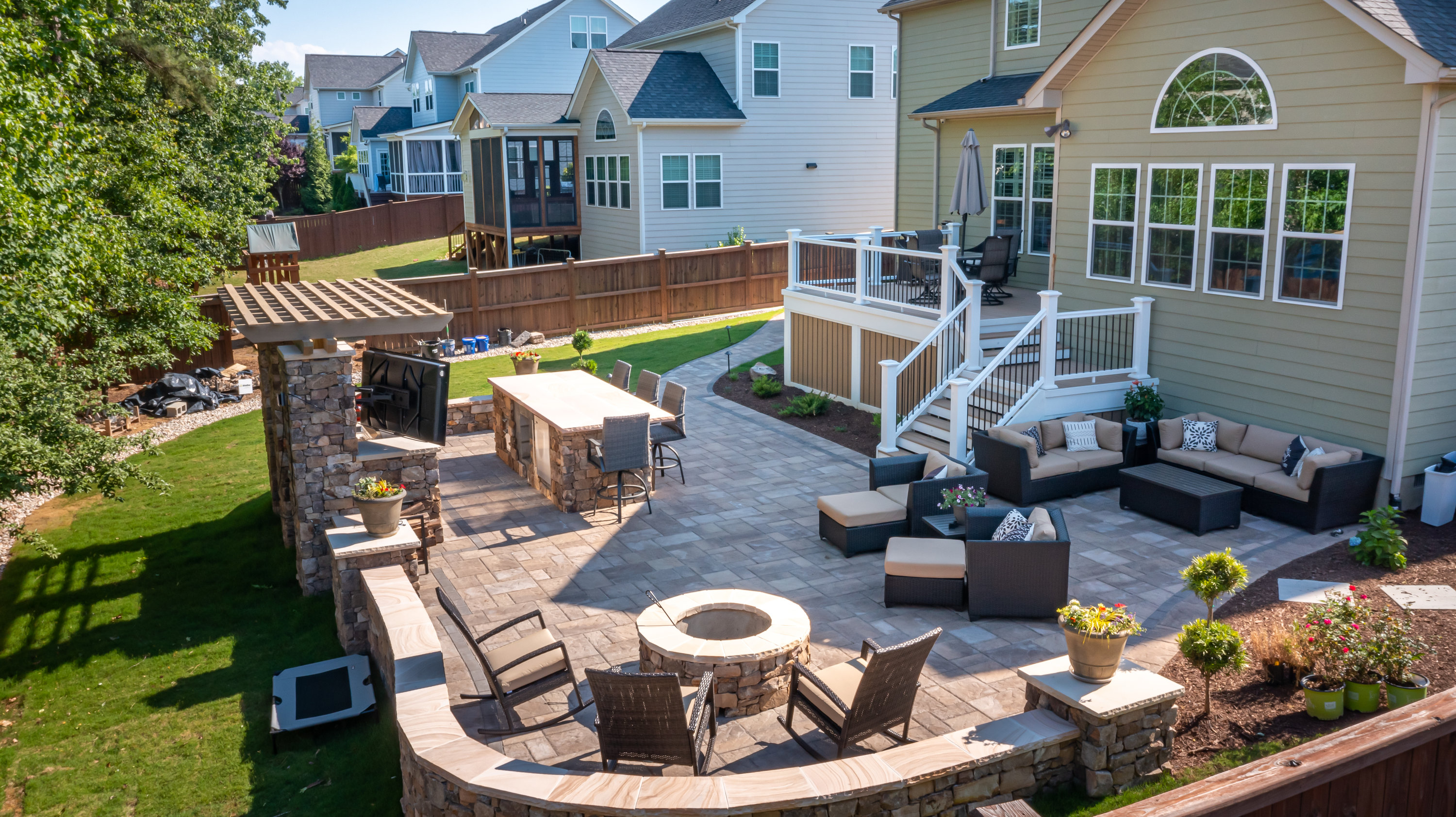 Patio Walls & Columns - Original Grills