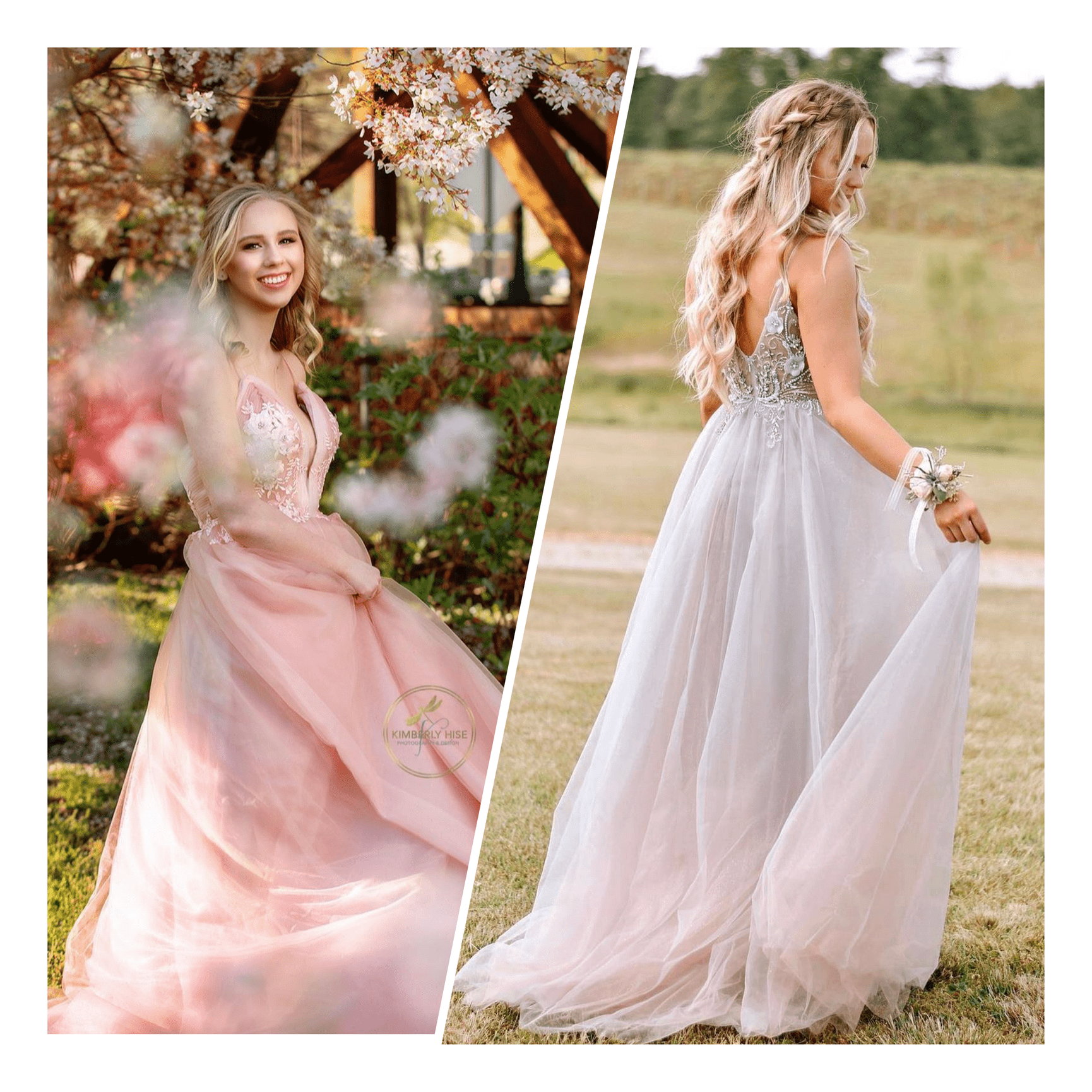 glitter and lace formals