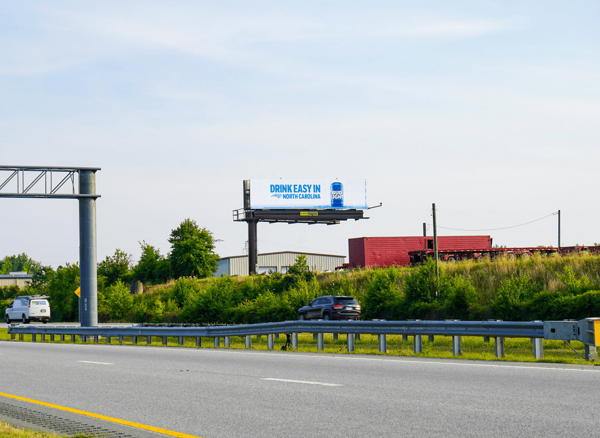 Clark's Southbound Billboard Clark Outdoor Greensboro NC