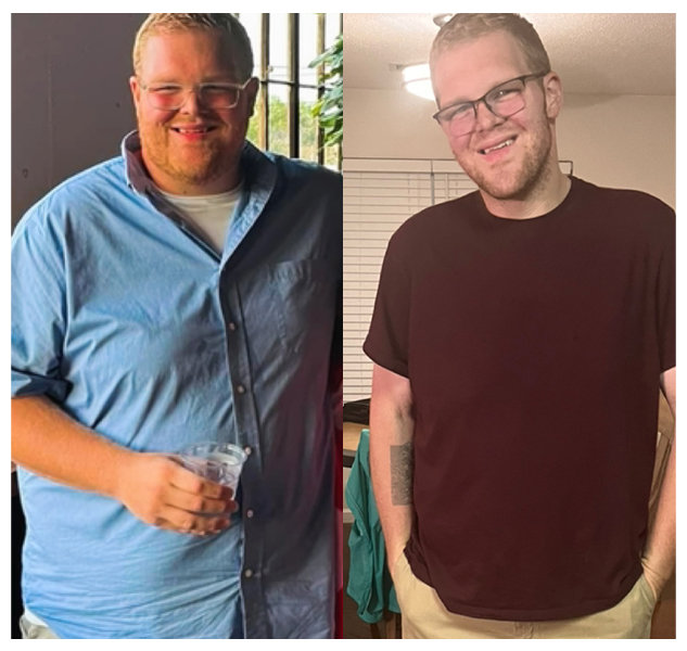 See Alex's Weight Loss Transformation