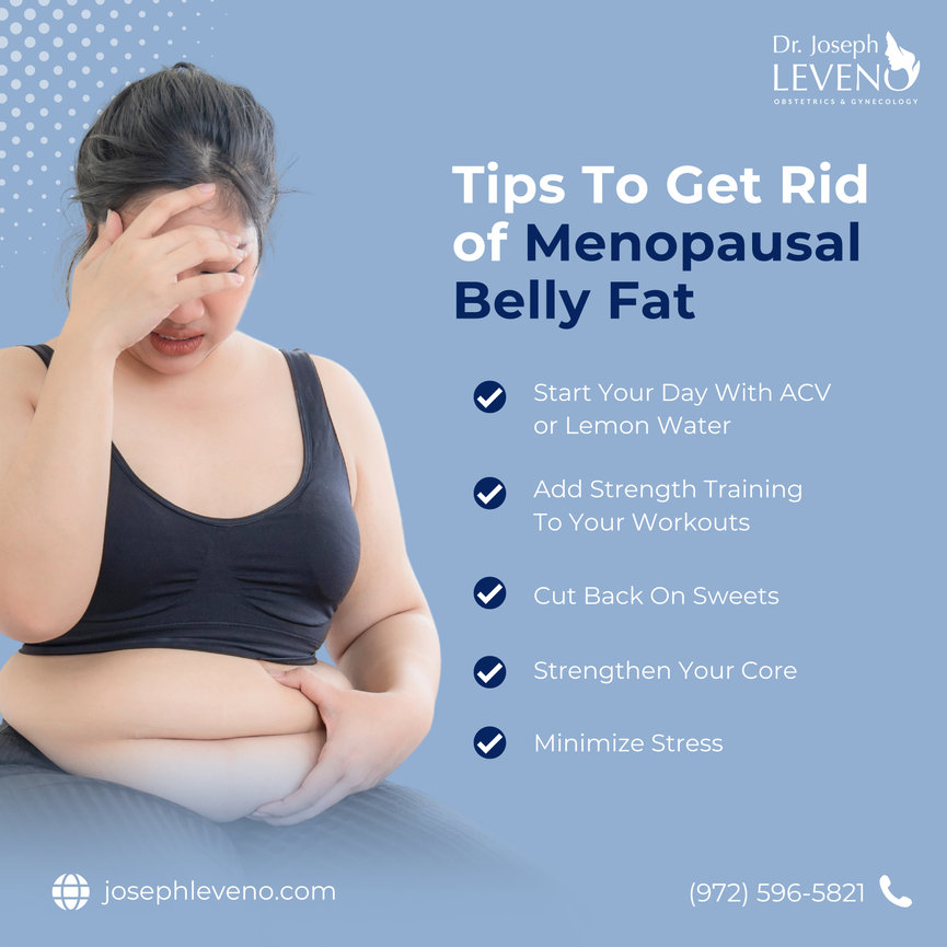 how to get rid of belly fat menopausal women