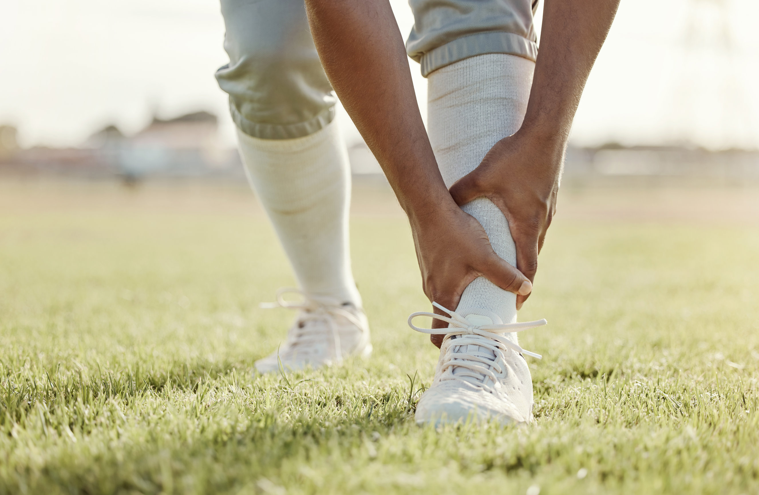 Bandage over Wart on Foot
