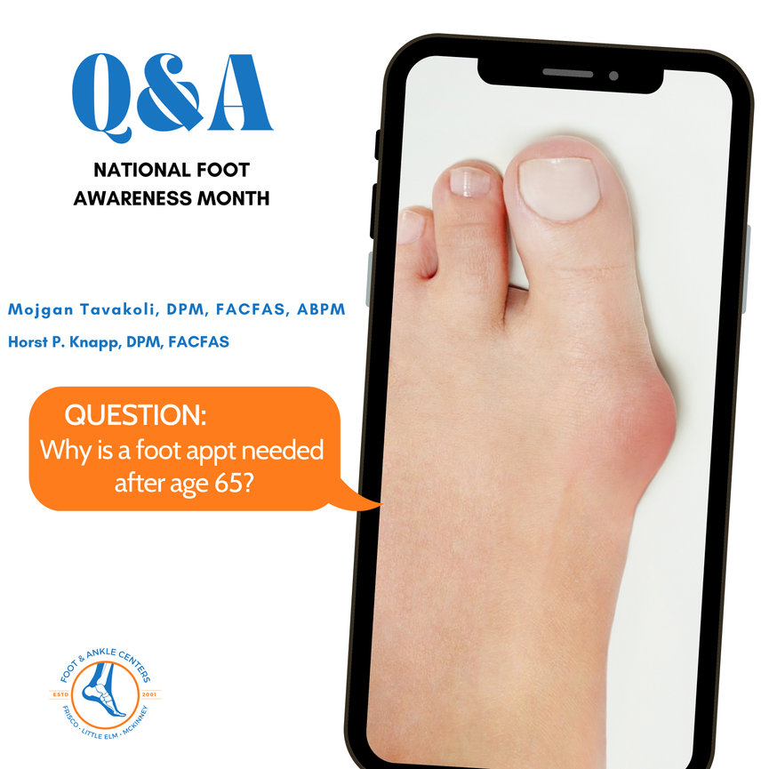 Tip 3 National Foot Health Awareness Month! Foot & Ankle Centers of