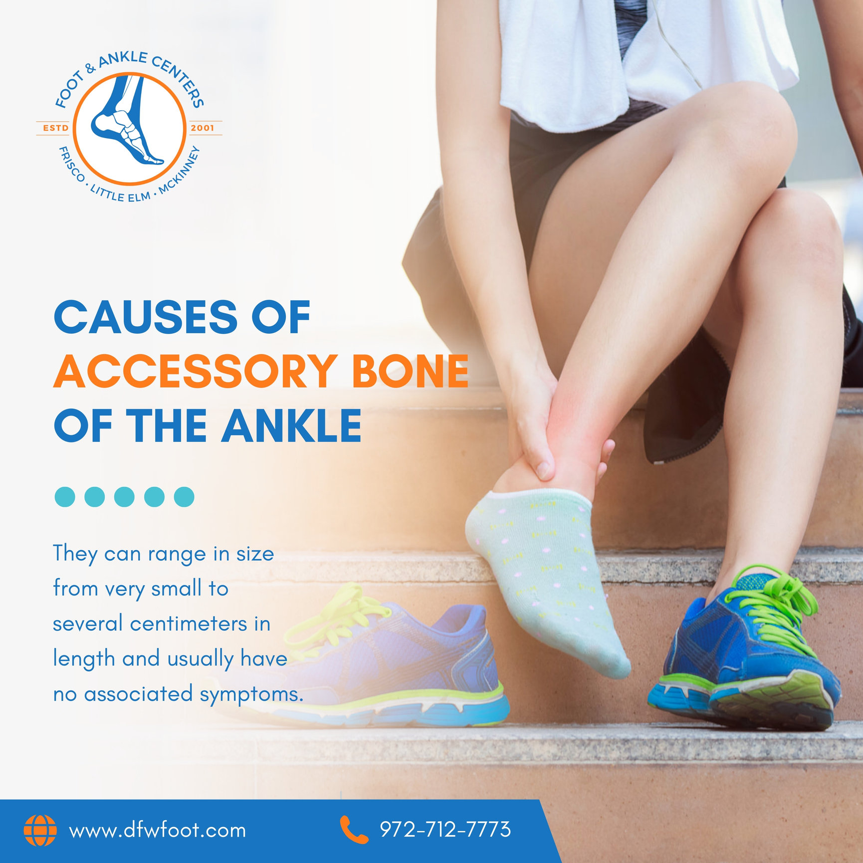 Knowing the Causes of Accessory Bone of the Ankle Foot & Ankle