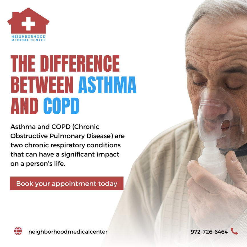 What is the difference between Asthma and COPD? Treated in Dallas ...