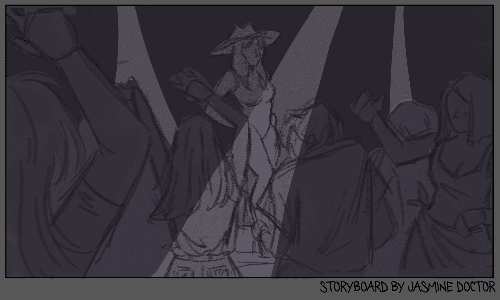 Animation Art Show and Dance Party Greensboro Project Space